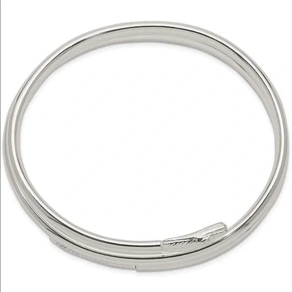 🆕 Sterling Silver Snake Wraparound Bracelet